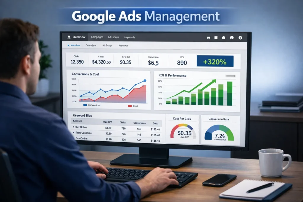 Google Ads Management by Technofitters – Google Ads Agency in India