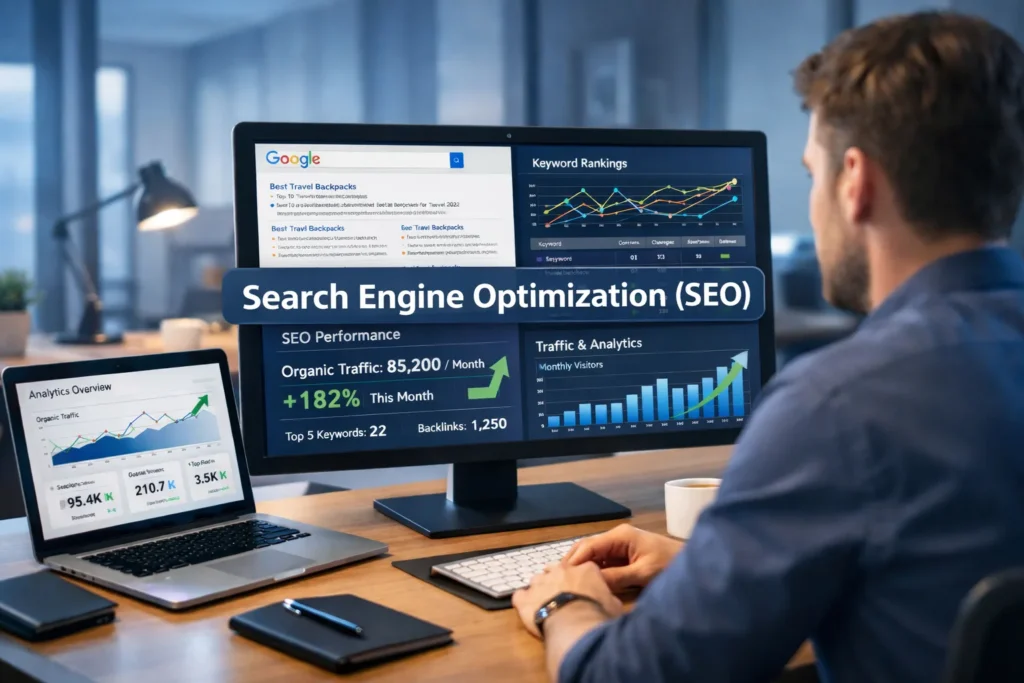 Search Engine Optimization (SEO) Services in India by Technofitters